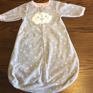 Two EUC Carter’s Fleece Sleep Sack